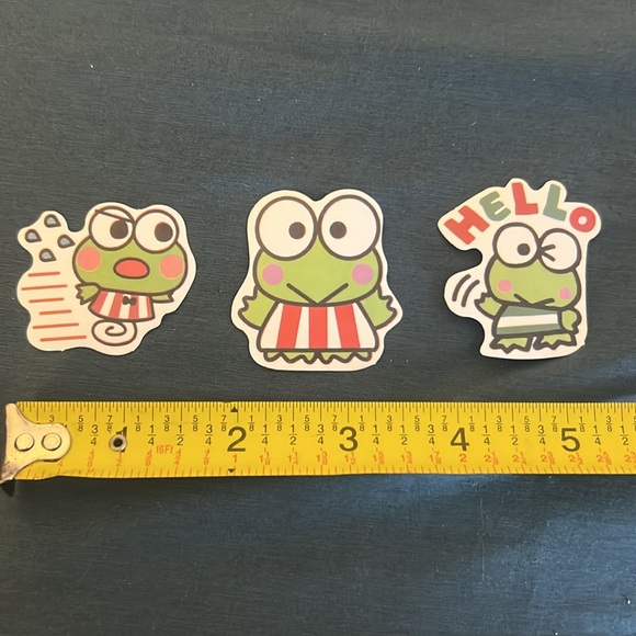 Sanrio Keroppi Vinyl Sticker Bundle 🐸 - Picture 5 of 5